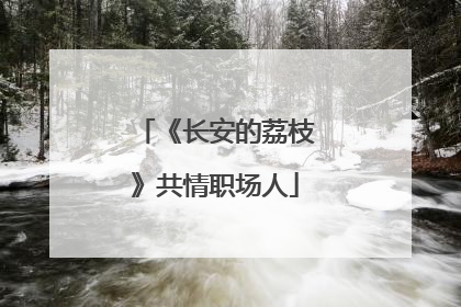 《长安的荔枝》共情职场人