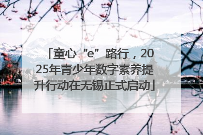 童心“e”路行，2025年青少年数字素养提升行动在无锡正式启动