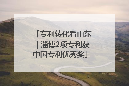 专利转化看山东｜淄博2项专利获中国专利优秀奖