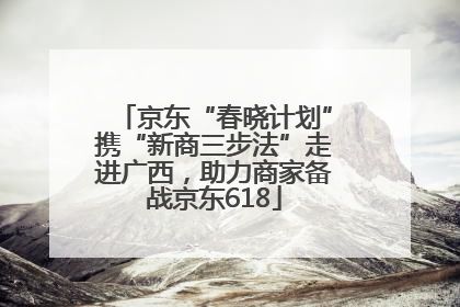京东“春晓计划”携“新商三步法”走进广西，助力商家备战京东618