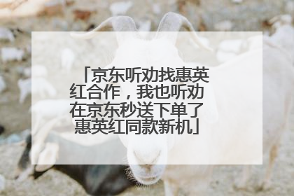 京东听劝找惠英红合作，我也听劝在京东秒送下单了惠英红同款新机