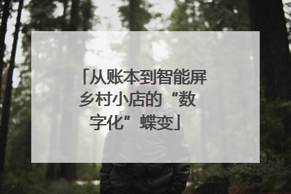 从账本到智能屏 乡村小店的“数字化”蝶变
