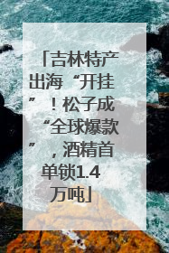吉林特产出海“开挂”！松子成“全球爆款”，酒精首单锁1.4万吨