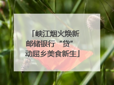 峡江烟火焕新 邮储银行“贷” 动屈乡美食新生