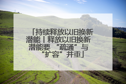 持续释放以旧换新潜能丨释放以旧换新潜能要 “疏通”与“扩容”并重