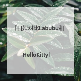 日媒对比Labubu和HelloKitty