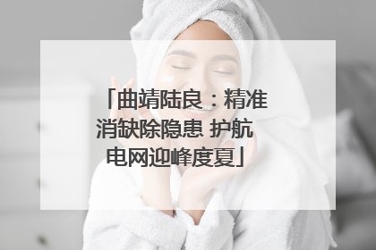 曲靖陆良：精准消缺除隐患 护航电网迎峰度夏
