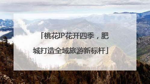 桃花IP花开四季，肥城打造全域旅游新标杆