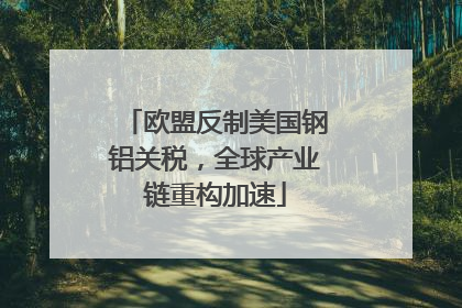 欧盟反制美国钢铝关税，全球产业链重构加速