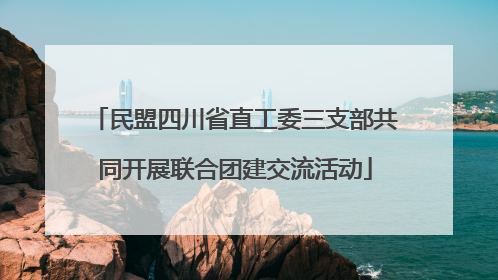 民盟四川省直工委三支部共同开展联合团建交流活动