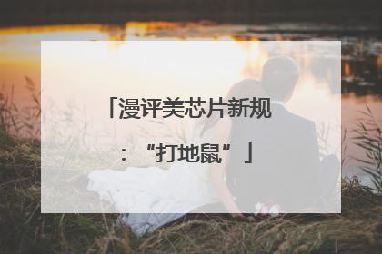 漫评美芯片新规：“打地鼠”
