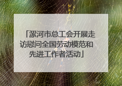 漯河市总工会开展走访慰问全国劳动模范和先进工作者活动
