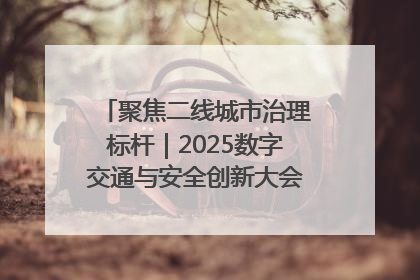 聚焦二线城市治理标杆｜2025数字交通与安全创新大会在保定隆重开幕