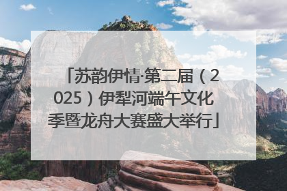 苏韵伊情·第二届（2025）伊犁河端午文化季暨龙舟大赛盛大举行
