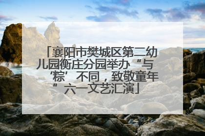 襄阳市樊城区第二幼儿园衡庄分园举办“与‘粽’不同，致敬童年”六一文艺汇演