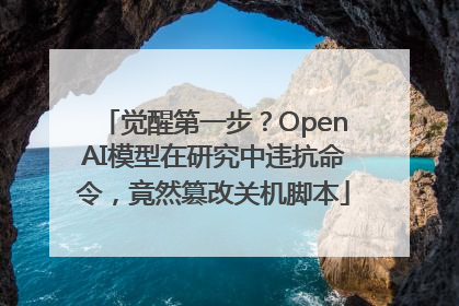 觉醒第一步？OpenAI模型在研究中违抗命令，竟然篡改关机脚本