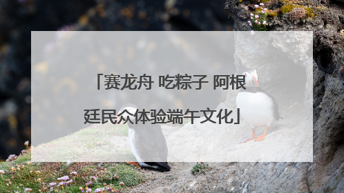 赛龙舟 吃粽子 阿根廷民众体验端午文化
