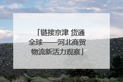 链接京津 货通全球——河北商贸物流新活力观察