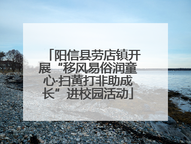 阳信县劳店镇开展“移风易俗润童心·扫黄打非助成长”进校园活动