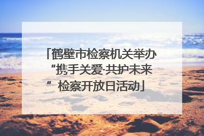 鹤壁市检察机关举办“携手关爱·共护未来”检察开放日活动