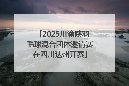 2025川渝陕羽毛球混合团体邀请赛在四川达州开赛