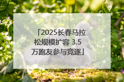 2025长春马拉松规模扩容 3.5万跑友参与竞逐